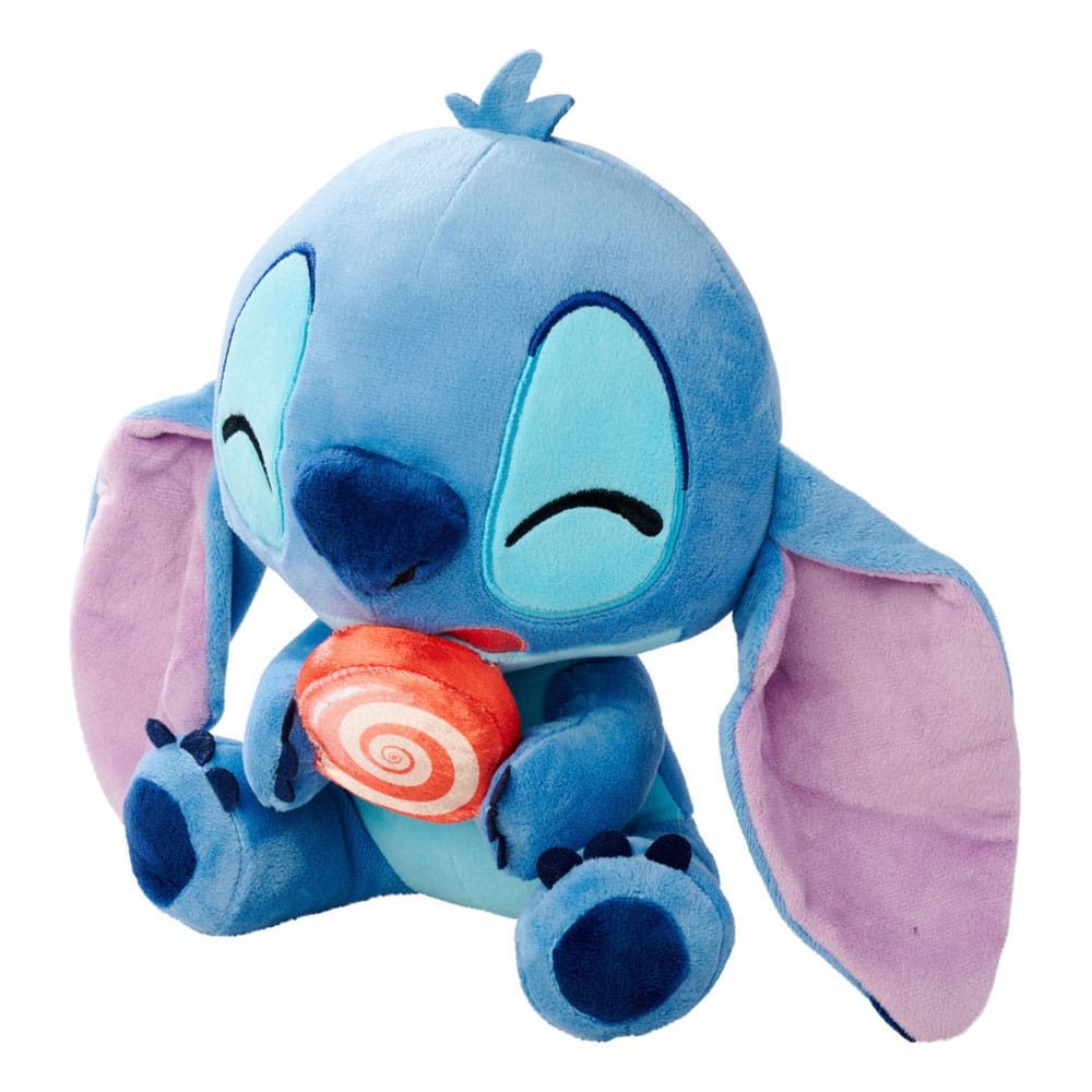 Lilo & Stitch Plush Figure Stitch with Lollipop 25 cm 5400868033519