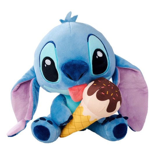 Lilo & Stitch Plush Figure Stitch with Icecream 25 cm 5400868033526