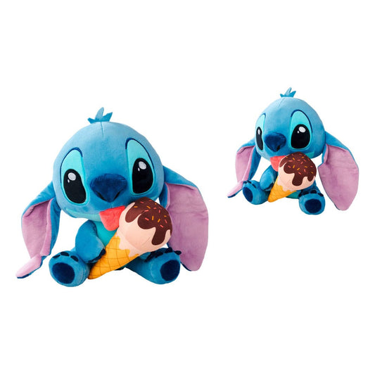 Lilo & Stitch Plush Figure Stitch with Icecream 25 cm 5400868033526