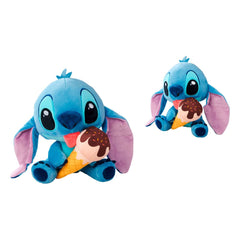Lilo & Stitch Plush Figure Stitch with Icecream 25 cm 5400868033526