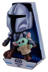 Star Wars Mandalorian Plush Figure Mandalorian & Mini Grogu 25 cm 5400868038439