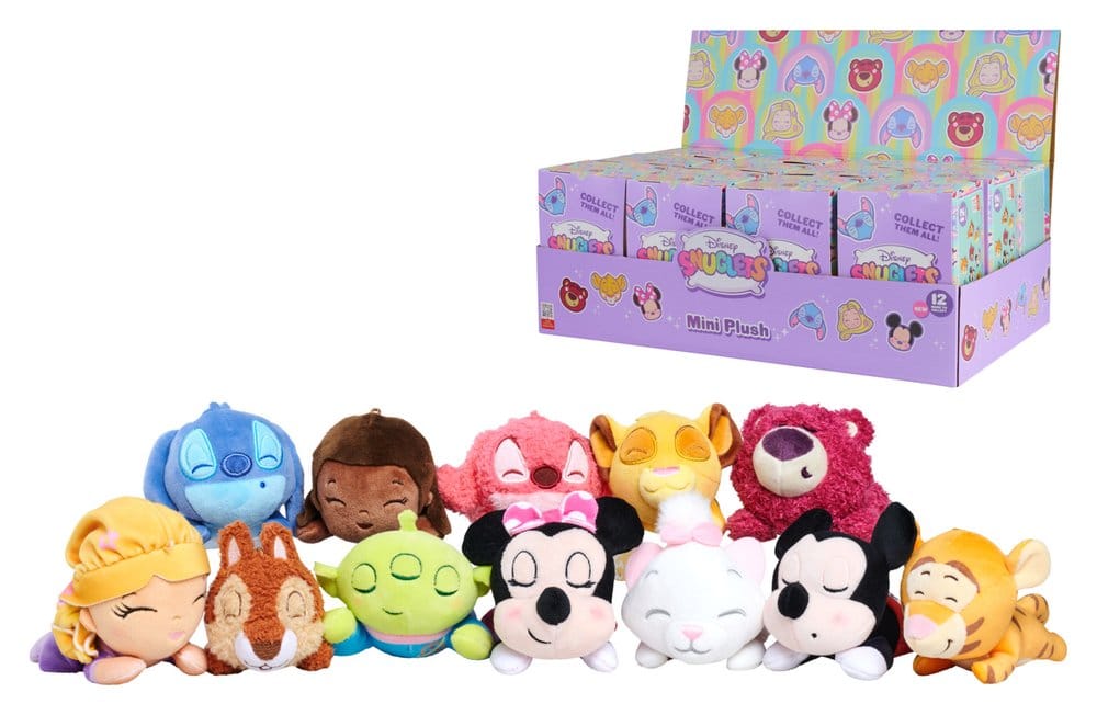 Disney Snuglets Plüschfiguren Blind Box Sortiment (12) 5400868039443