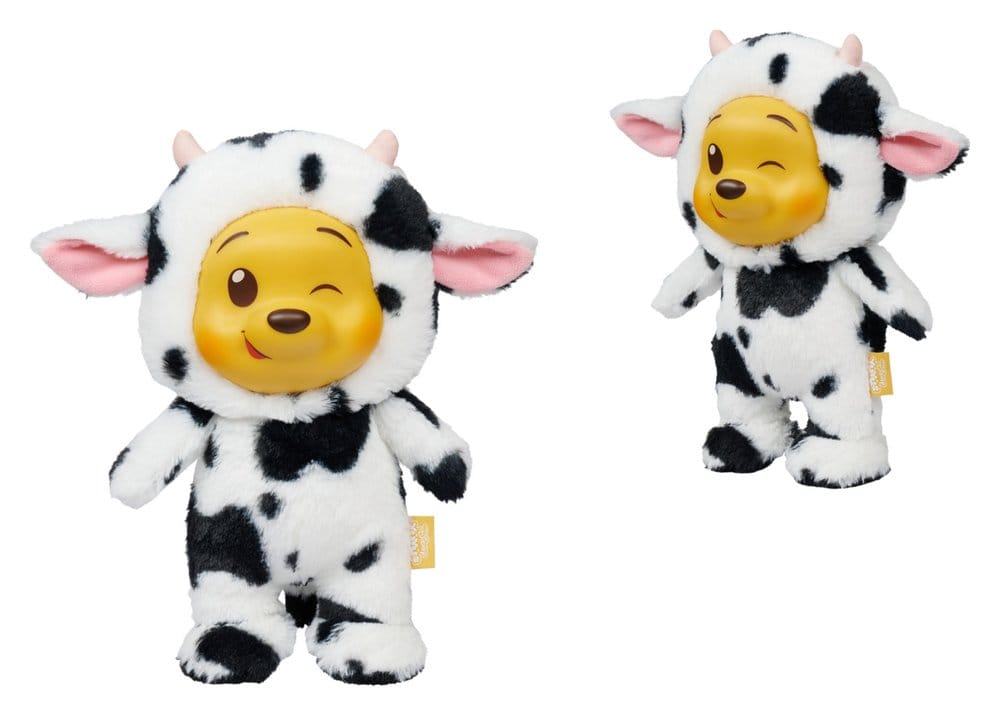 Winnie the Pooh YUYUS Plush Figure Winnie the Pooh Cow 28cm 5400868044973