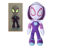 Marvel Plush Figure Glow In The Dark Eyes Ghost Spider 25 cm 5400868014402