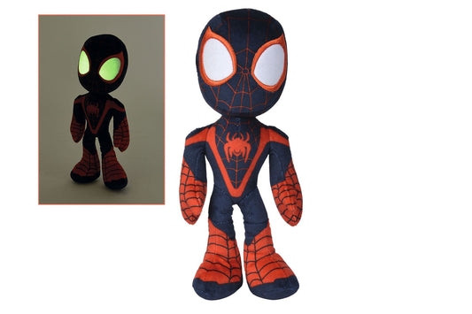 Marvel Plush Figure Glow In The Dark Eyes Miles Morales 25 cm 5400868014419