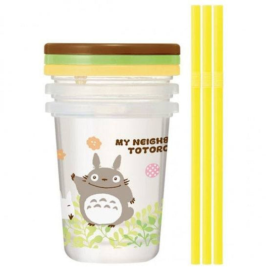 My Neighbor Totoro Cup & Straw Set 3-Set 4973307458507