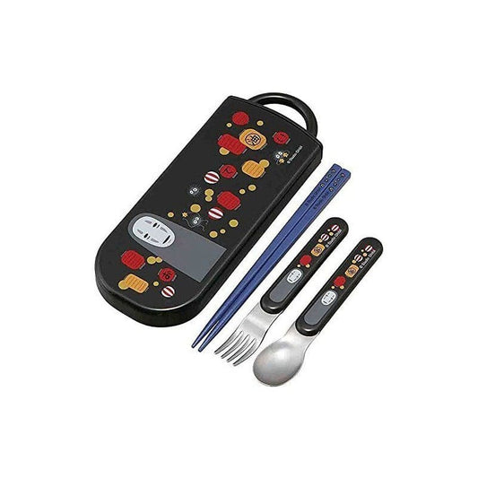 Spirited Away Chopsticks & Spoon & Fork Set No Face & Lantern 4973307547454