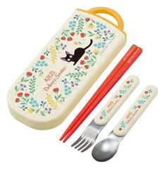 Kiki's Delivery Service Chopsticks Spoon Fork Box Set Botanical Garden 4973307564666