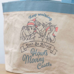 Howl's Moving Castle Cloth Lunch Bag Don't Be 4973307592812