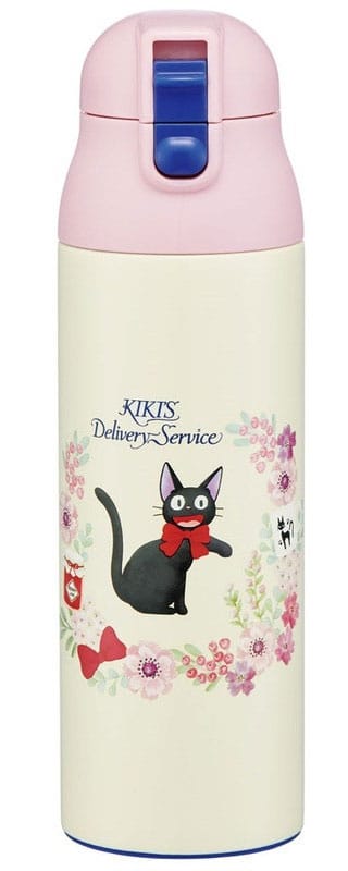 Kiki delivery's service Water Bottle One Push Jiji Guirlande de fleurs 500 ml 4973307662188