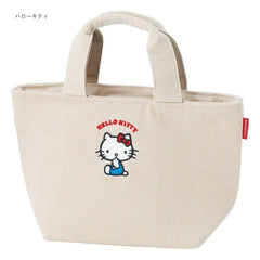 Sanrio Cooler Hand Bag Hello Kitty Corduroy 4973307680410
