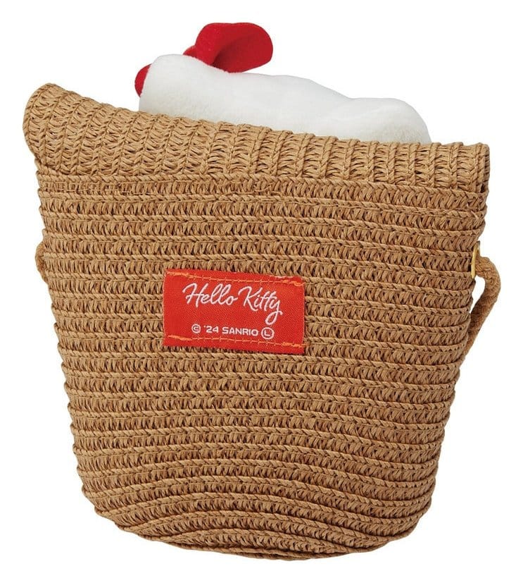 Sanrio Shoulder Bag Hello Kitty Straw 4973307701993
