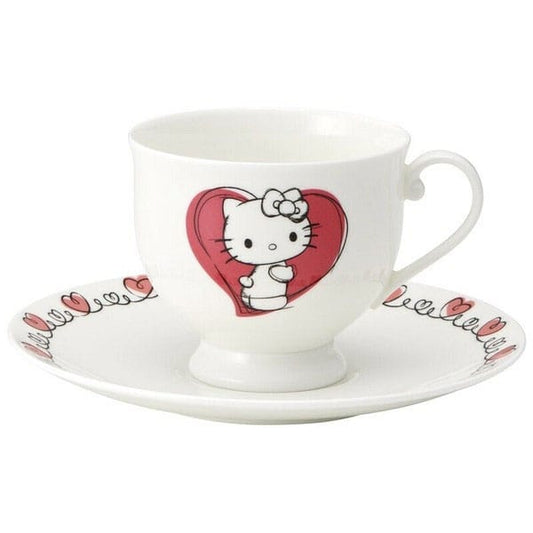 Sanrio Bone China Mug & Plate Set Hello Kitty 4973307705045