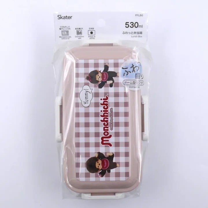 Monchhichi 4 locks Bento Box 530 ml 4973307714818