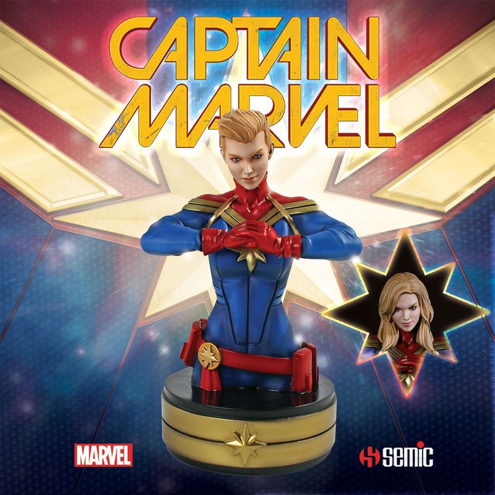 Captain Marvel Bust Captain Marvel 20 cm 3760226377009