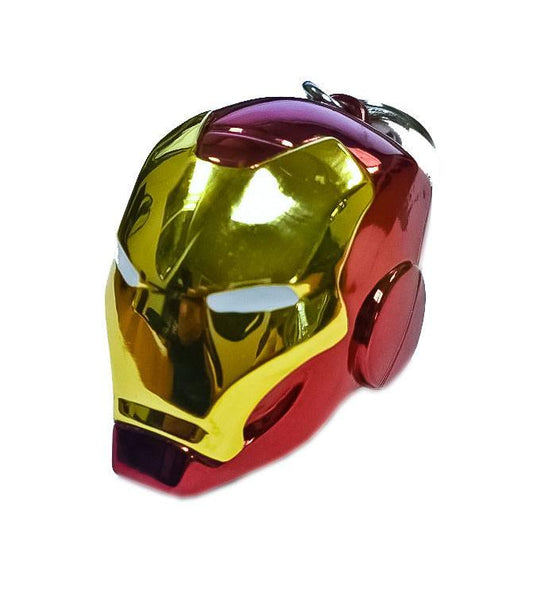 Marvel Comics Metal Keychain Iron Man Helmet - Amuzzi