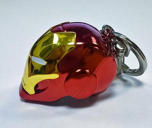 Marvel Comics Metal Keychain Iron Man Helmet - Amuzzi