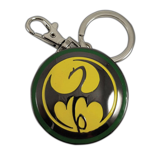 Marvel Comics Metal Keychain Iron Fist Logo 3760226375869