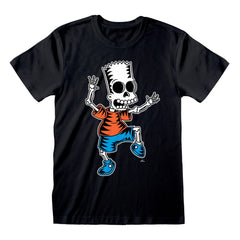 Simpsons T-Shirt Skeleton Bart Size L 5056688525460