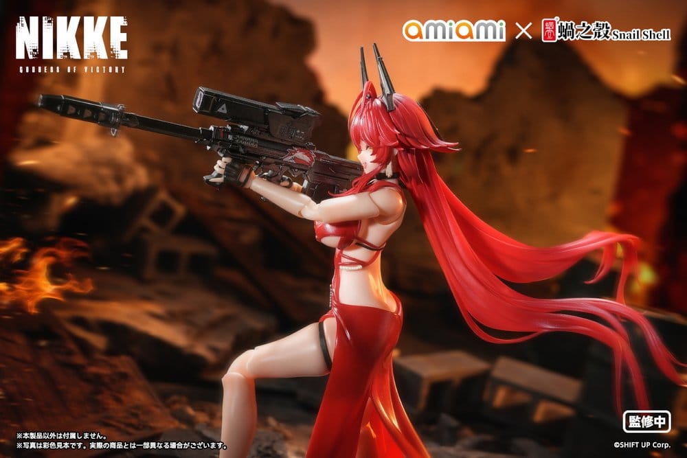 Goddess of Victory: Nikke Action Figure 1/12 Red Hood Nonsense Red 16 cm 4902273529782