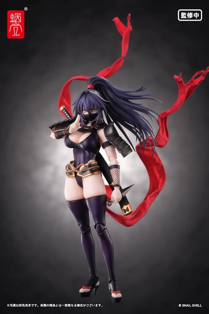 Original Character Action Figure 1/12 RPGEX-10 Kunoichi Reppuu 16 cm 4902273530351