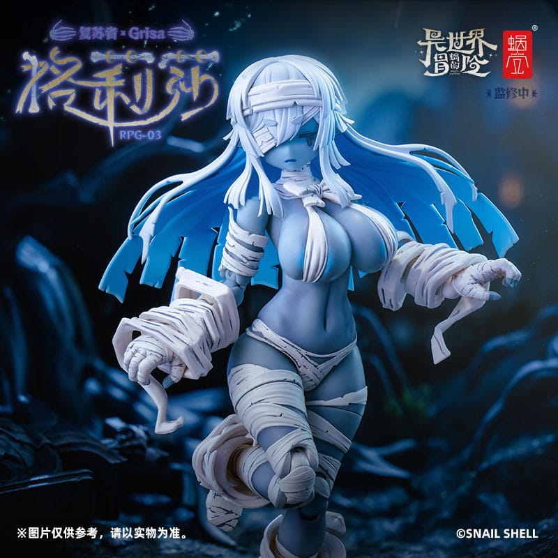Original Character Action Figure Kit 1/12 RPG-03 Zombie Girl Grisa 15 cm 6975212920436