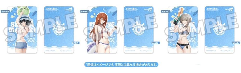 Steins Gate PVC Statues 3-Pack 1/7 Suzuha Amane, Kurisu Makise, Mayuri Shiina Swimsuit Ver. 4571697181779