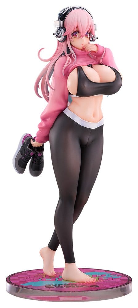 Super Sonico PVC Figure 1/6 Exercise Ver. 27 cm 4595316221608