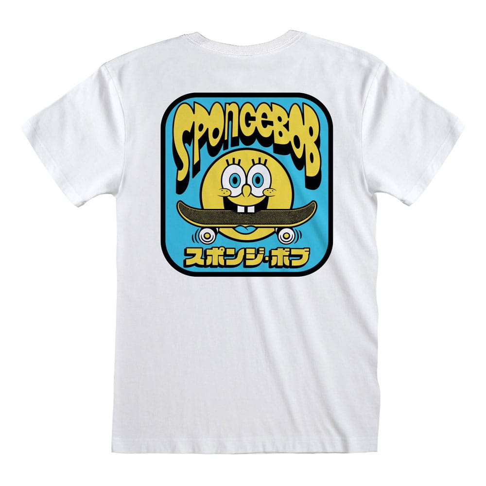 SpongeBob SquarePants T-Shirt Skater Sponge Size S 5056811529297