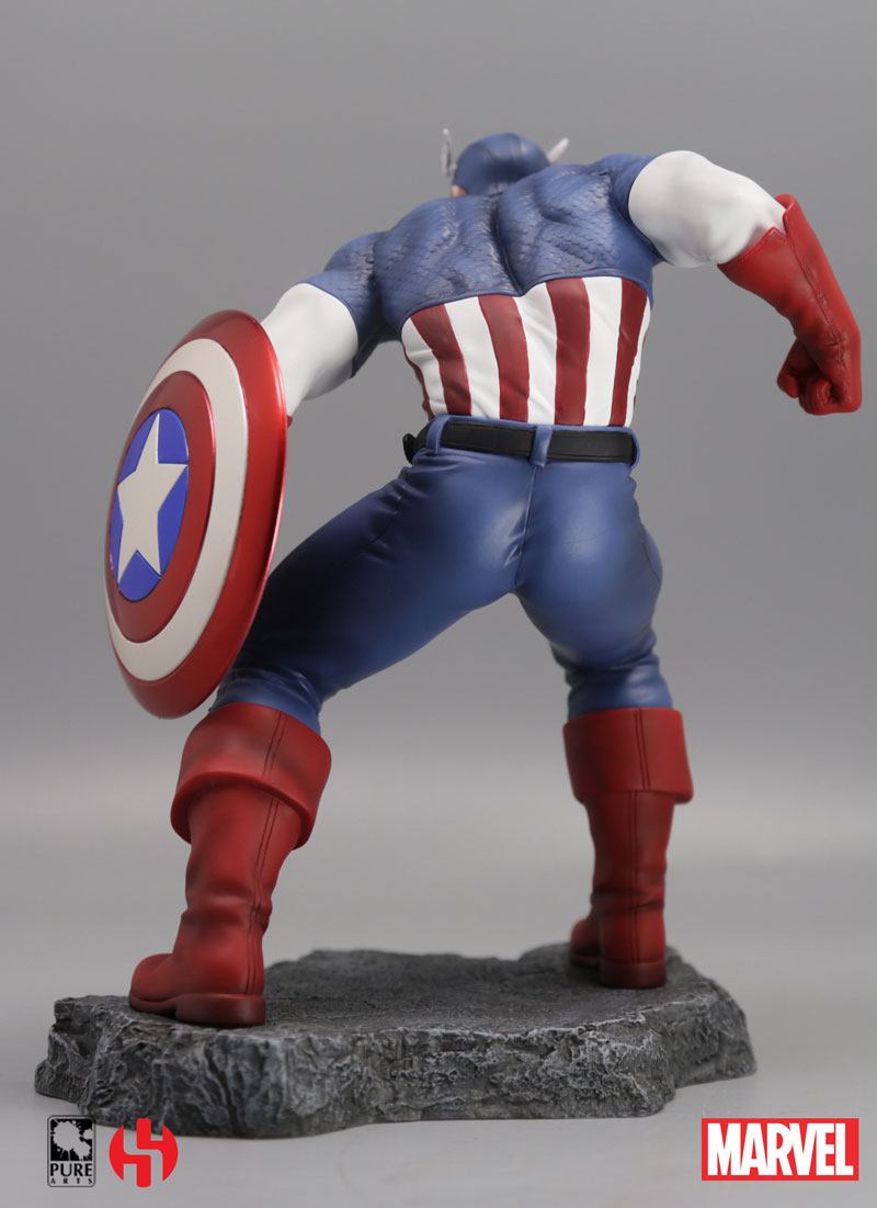 Marvel Comics Civil War Statue 1/8 Captain America 22 cm 3760226373988