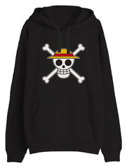 One Piece Sweater Skull Black Size XS 8435073796031