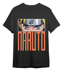 Naruto T-Shirt Naruto Eyes Black Size S 8435767612470