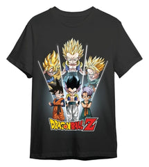 Dragon Ball T-Shirt Gotrunks Black Size S 8435767623223