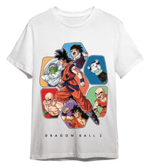 Dragon Ball T-Shirt Friends White Size S 8435767624428
