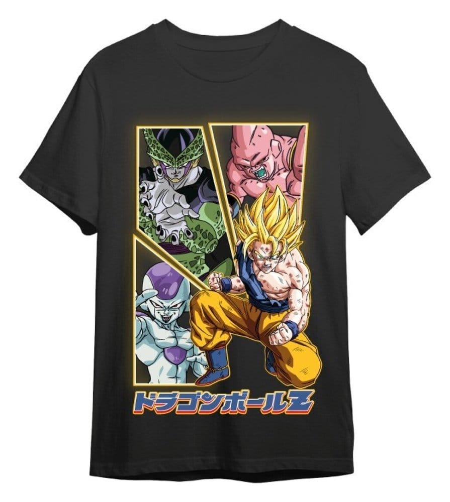 Dragon Ball Z T-Shirt Villains & Goku Black Size S 8435767625067