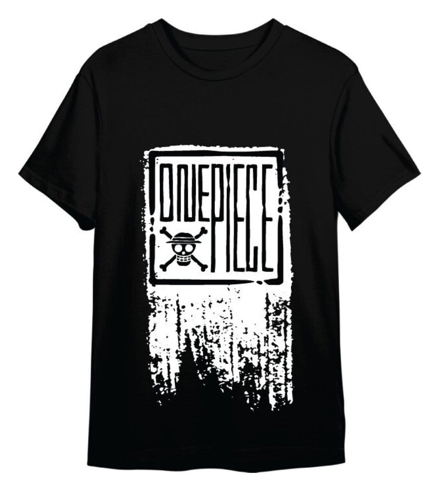 One Piece T-Shirt One Piece Logo Black Size S 8435767628983
