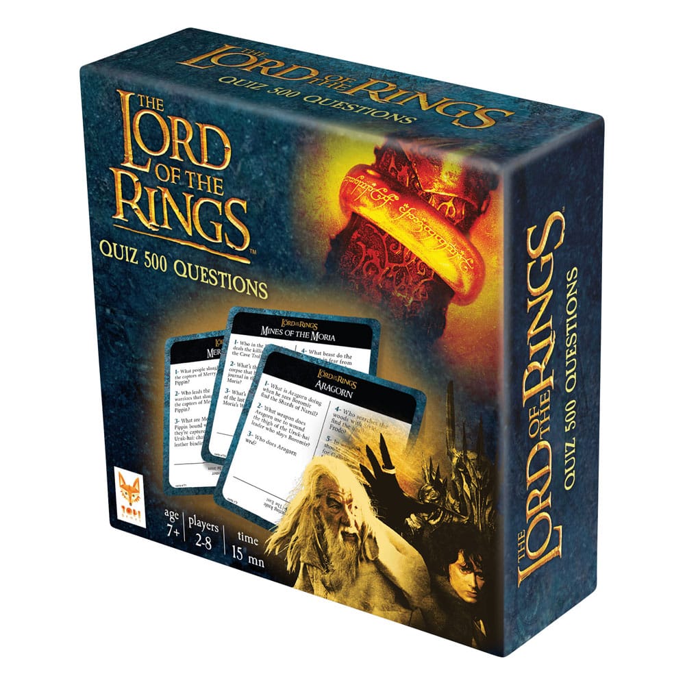 Lord of the Rings Card Game Quiz 500 Questions *English Version* 3760089892091