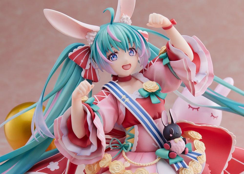 Miku Hatsune PVC Statue 1/7 Miku Hatsune Birthday 2021 (Pretty Rabbit Ver.) by Spiritale 21 cm 4988611322369