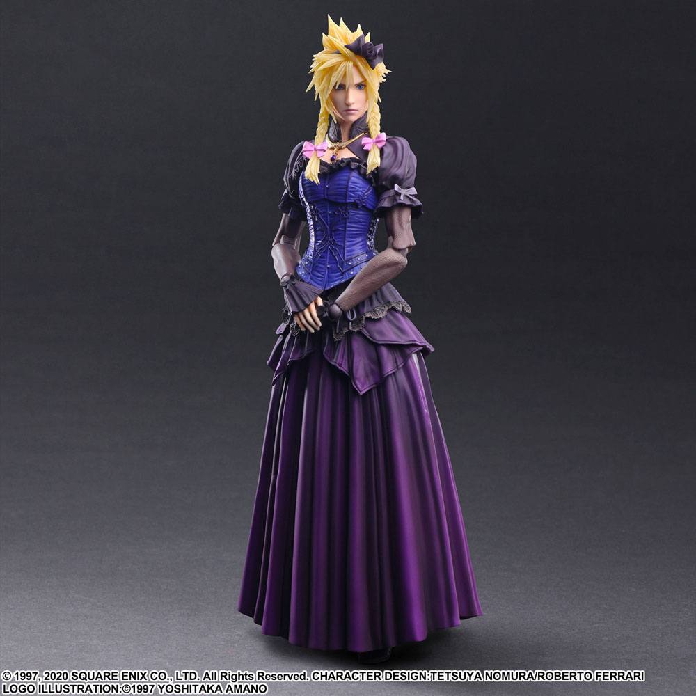 Final Fantasy VII Remake Play Arts Kai Action Figure Cloud Strife Dress Ver. 28 cm 4988601363808