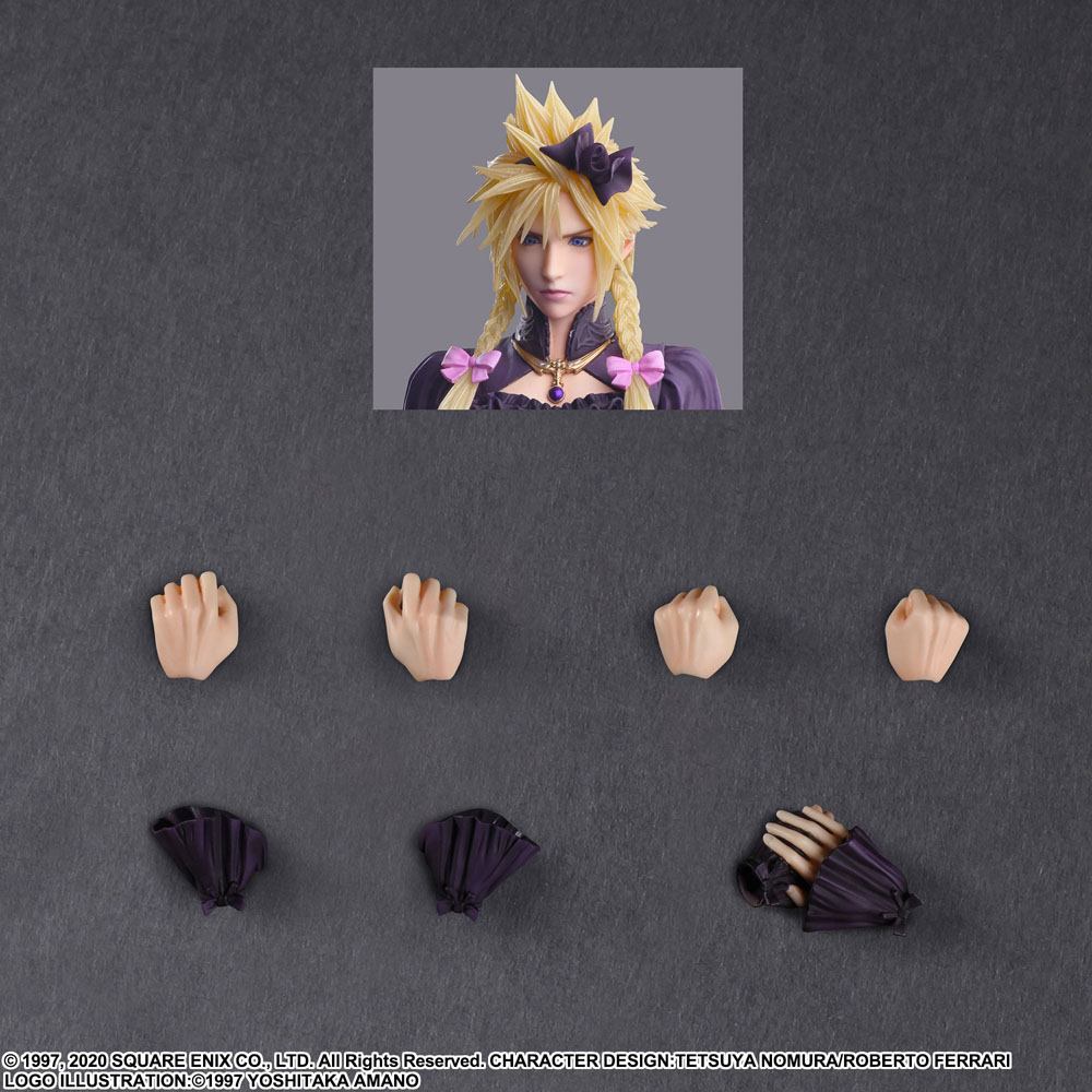 Final Fantasy VII Remake Play Arts Kai Action Figure Cloud Strife Dress Ver. 28 cm 4988601363808
