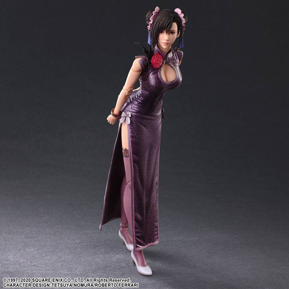 Final Fantasy VII Remake Play Arts Kai Action Figure Tifa Lockhart Sporty Dress Ver. 25 cm 4988601363815