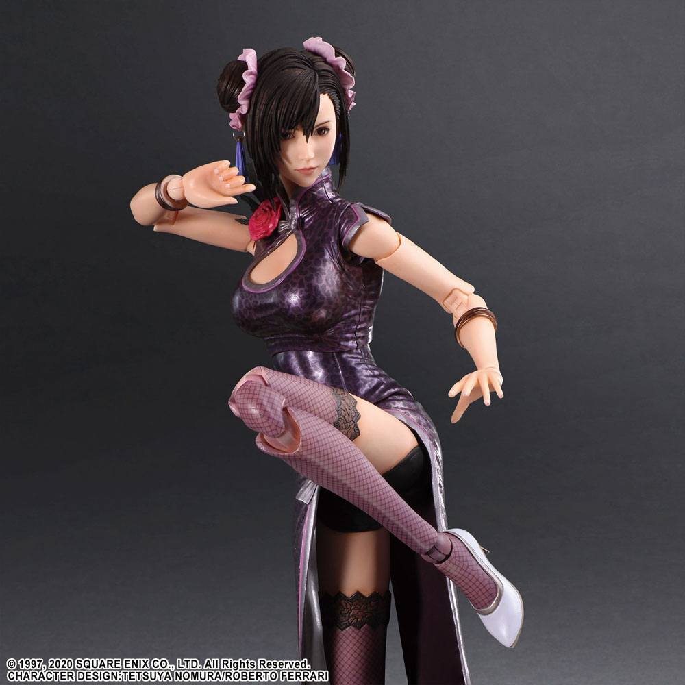 Final Fantasy VII Remake Play Arts Kai Action Figure Tifa Lockhart Sporty Dress Ver. 25 cm 4988601363815