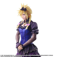 Final Fantasy VII Remake Static Arts Gallery Statue Cloud Strife Dress Ver. 28 cm 4988601363839