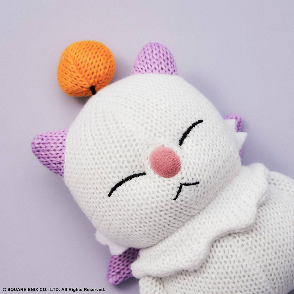 Final Fantasy Knitted Plush Figure Moogle 22  4988601365635
