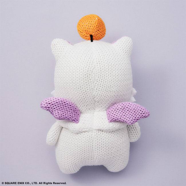 Final Fantasy Knitted Plush Figure Moogle 22  4988601365635