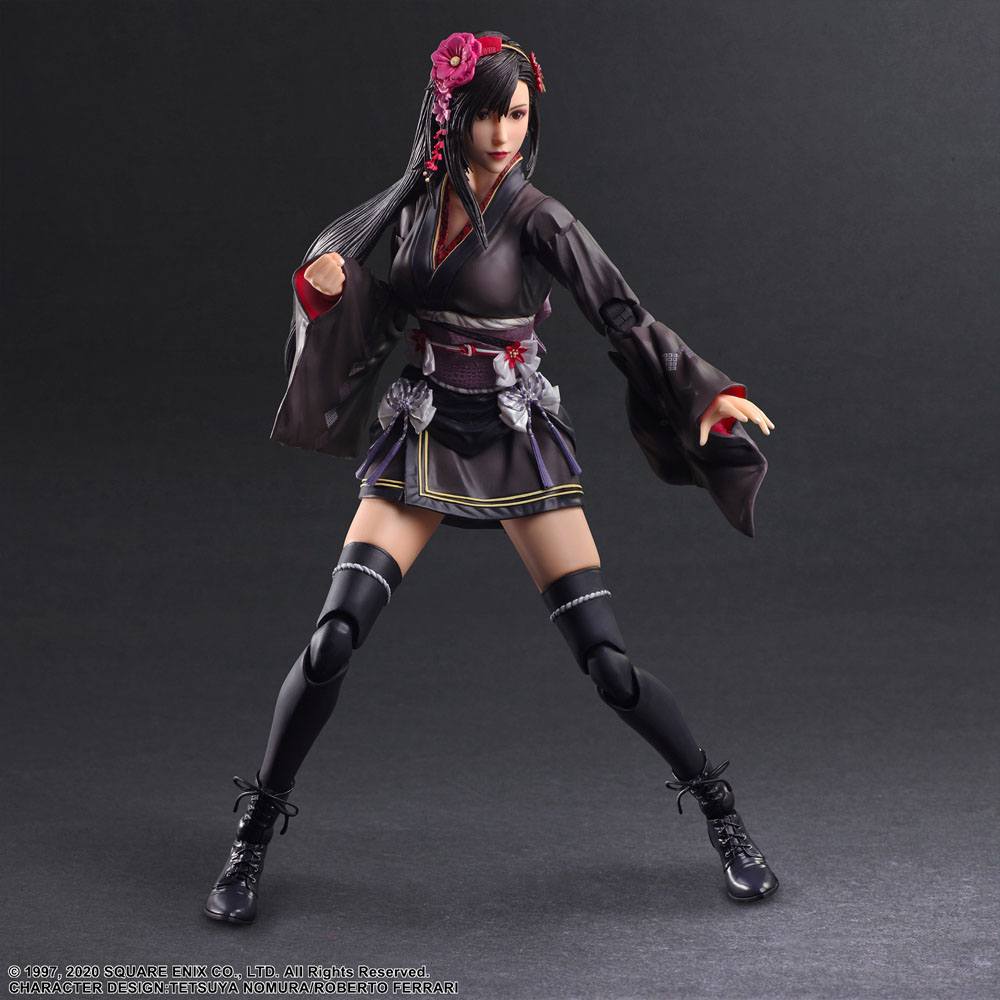 Final Fantasy VII Remake Play Arts Kai Action Figure Tifa Lockhart Exotic Dress Ver. 25 cm 4988601366298