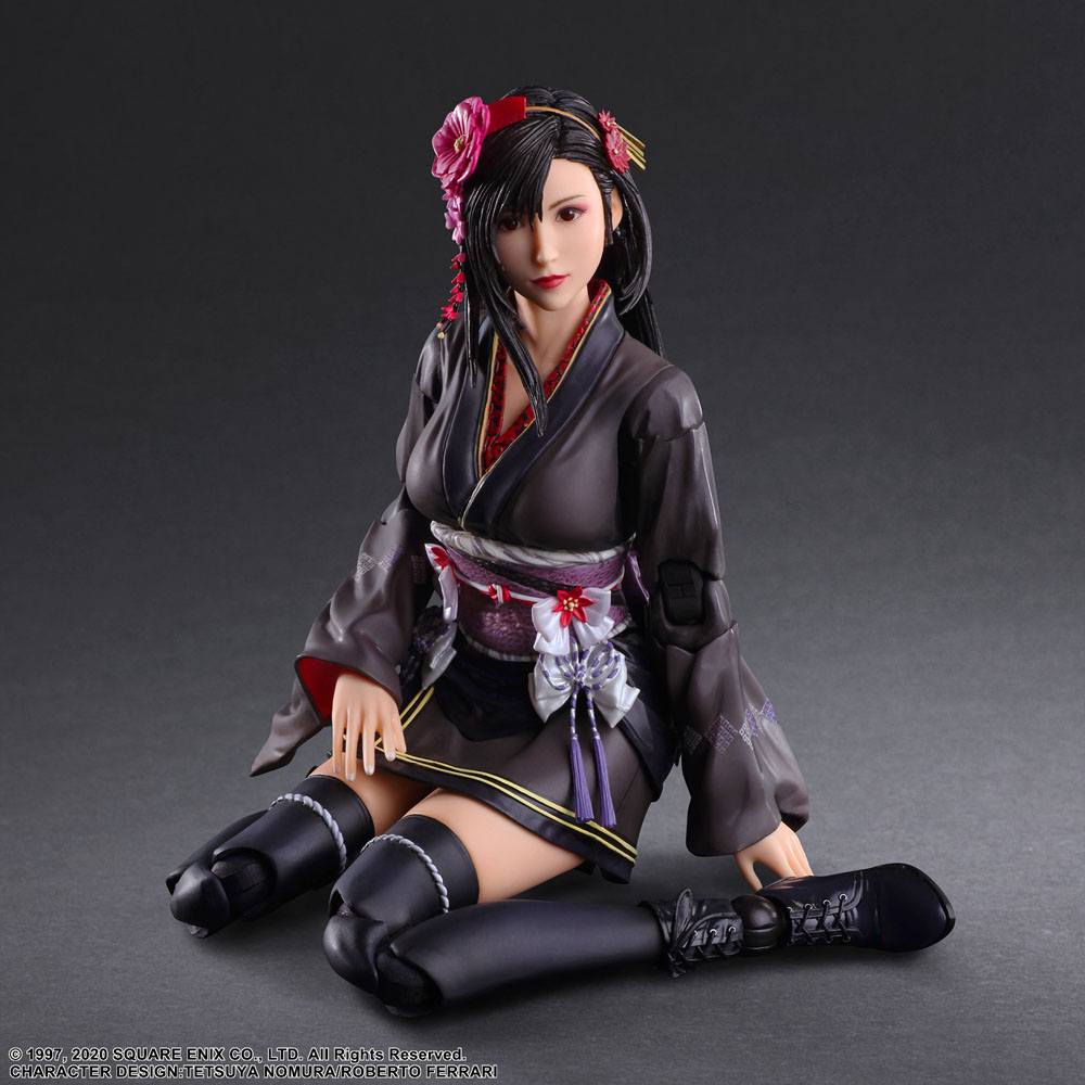Final Fantasy VII Remake Play Arts Kai Action Figure Tifa Lockhart Exotic Dress Ver. 25 cm 4988601366298