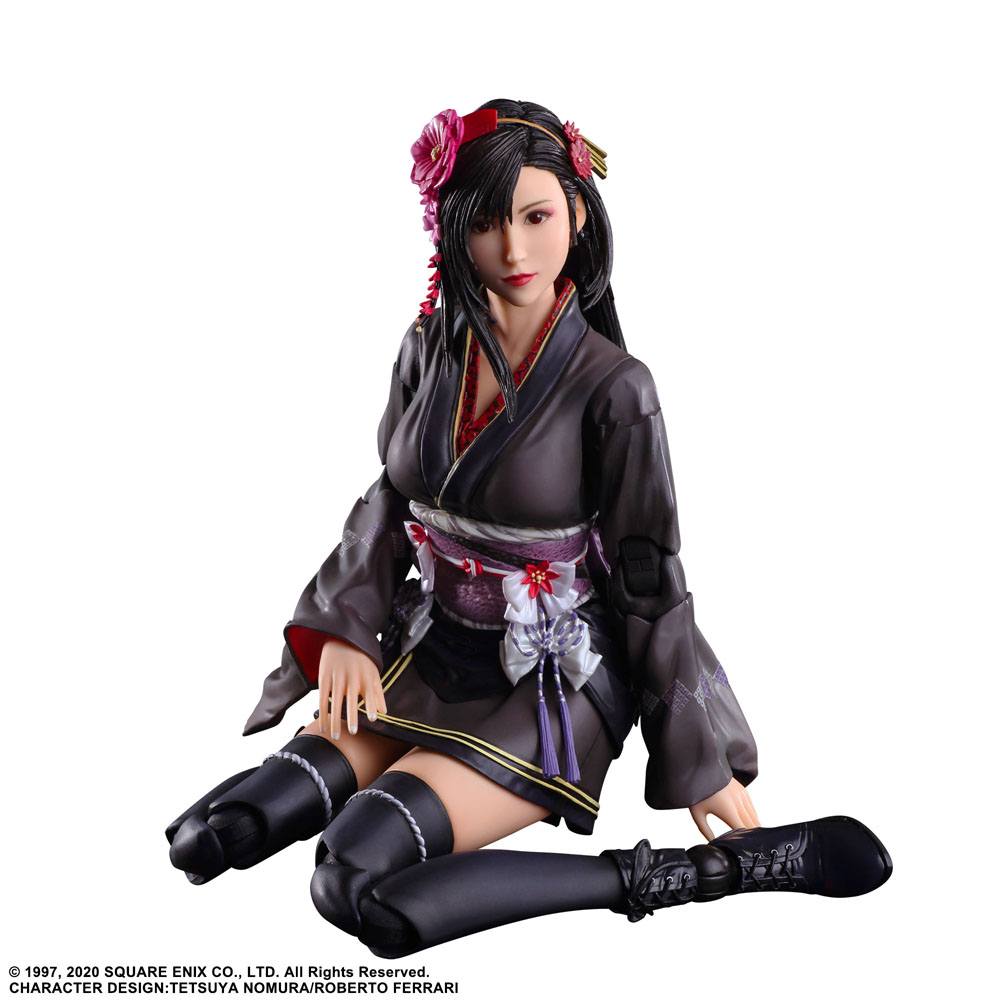 Final Fantasy VII Remake Play Arts Kai Action Figure Tifa Lockhart Exotic Dress Ver. 25 cm 4988601366298