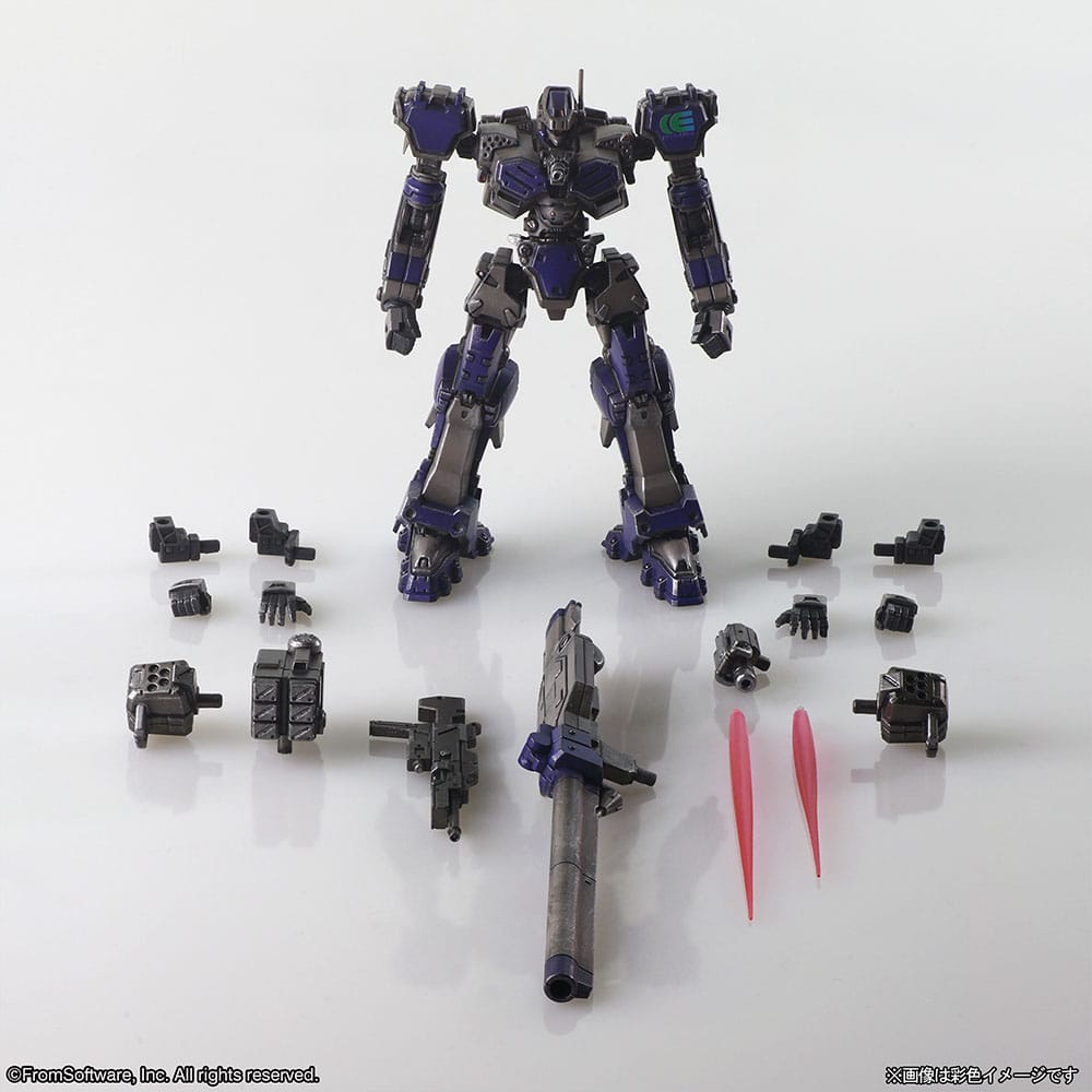 Armored Core Structure Arts Plastic Model Kits 4-Pack Series 1 4988601383523