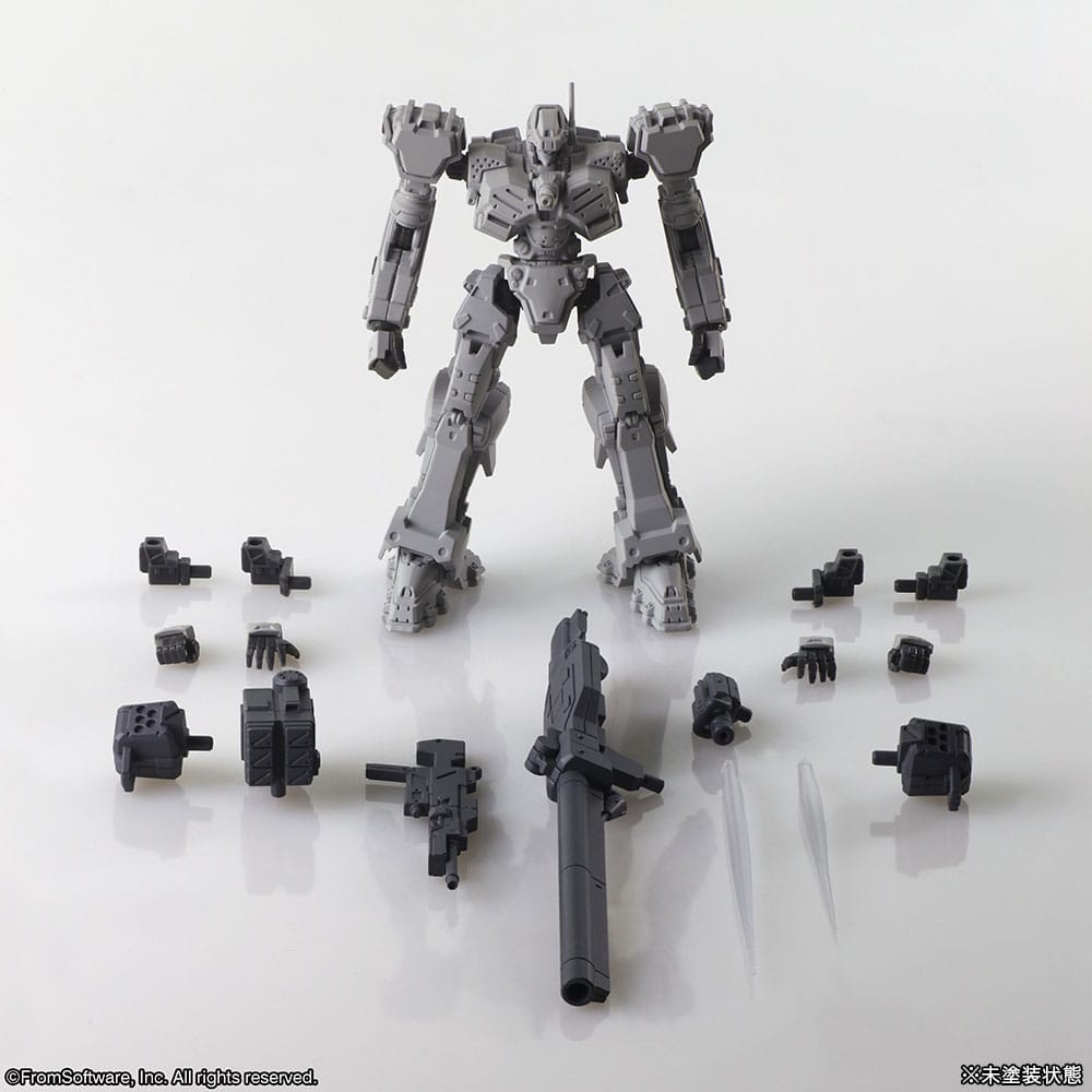 Armored Core Structure Arts Plastic Model Kits 4-Pack Series 1 4988601383523